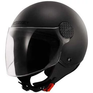 LS2 OF558 Sphere Lux II Solid Open Face Helmet Черный