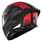 MT Helmets Thunder 4 SV Threads full face helmet Красно-черный