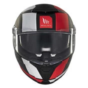 MT Helmets Thunder 4 SV Threads full face helmet Красно-черный