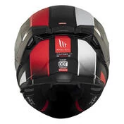 MT Helmets Thunder 4 SV Threads full face helmet Красно-черный