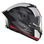 MT Helmets Thunder 4 SV Threads full face helmet Красно-черный