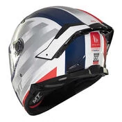 MT Helmets Thunder 4 SV Threads full face helmet Бело-синий
