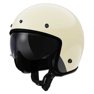 LS2 OF601 Bob II Solid open face helmet Бежевый