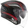 Motorcycle Мотошлем Jet KYT NF-J RADAR Red
