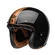 Bell Custom 500 Ece06 Rally Мотошлем Black Gloss Черный