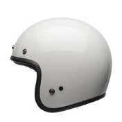 Bell Custom 500 Ece06 Vintage Мотошлем White Белый