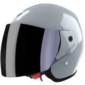 Jet Stormer SUN 2.0 Solid Nardo Gray Motorcycle Мотошлем