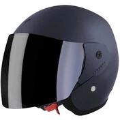 Motorcycle Мотошлем Jet Stormer SUN 2.0 Solid Gray Gun Metal Matt