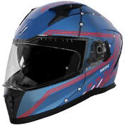 Stormer BLAST MAVERICK Full Face Motorcycle Мотошлем Matt Metal Blue