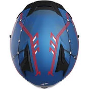 Stormer BLAST MAVERICK Full Face Motorcycle Мотошлем Matt Metal Blue