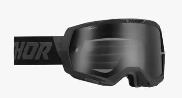 Маска эндуро Thor Regiment Black/Grey черная
