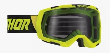 Маска эндуро Thor Regiment Lime/Black желтая