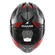 SHARK Evo GT Tekline Modular Helmet Matt Anthracite / Chrome / Red