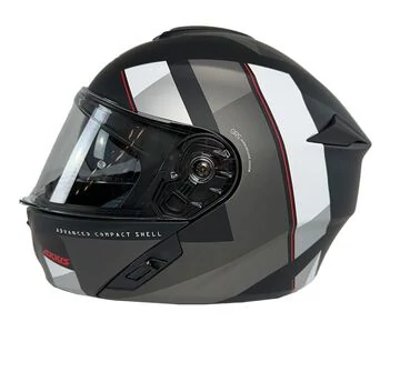 AXXIS FU406 Storm SV Diamond Matt Gray мотошлем серый матовый