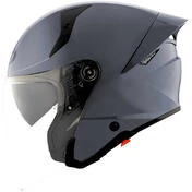 KYT TTR-JET PLAIN Jet Motorcycle Мотошлем Grey