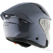 KYT TTR-JET PLAIN Jet Motorcycle Мотошлем Grey