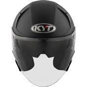 KYT TTR-JET PLAIN Jet Motorcycle Мотошлем Matt Black
