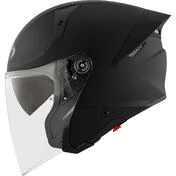 KYT TTR-JET PLAIN Jet Motorcycle Мотошлем Matt Black