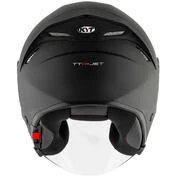 KYT TTR-JET PLAIN Jet Motorcycle Мотошлем Matt Black