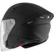KYT TTR-JET PLAIN Jet Motorcycle Мотошлем Matt Black