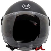 Bhr 832 Minimal Matt Black Jet Motorcycle Мотошлем