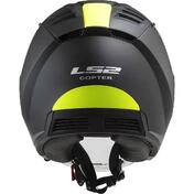 Ls2 OF600 COPTER II URBAN Motorcycle Jet Мотошлем Matt Black Fluo Yellow