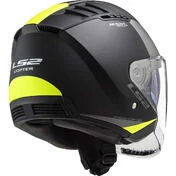 Ls2 OF600 COPTER II URBAN Motorcycle Jet Мотошлем Matt Black Fluo Yellow
