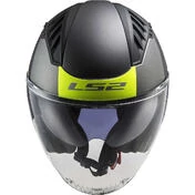 Ls2 OF600 COPTER II URBAN Motorcycle Jet Мотошлем Matt Black Fluo Yellow