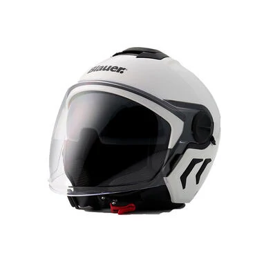 Blauer Demi Jet Dj-01 Mono Мотошлем White Белый