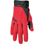 Thor DRAFT Red Black Cross Enduro Motorcycle мотоперчатки