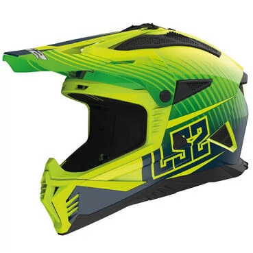 Ls2 Mx708 Fast 2 Duck Мотошлем Yellow Matt Желтый