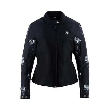 Helstons Rosa Tissu Lady мотокуртка Black Черный