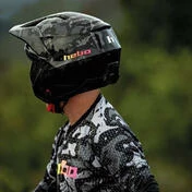 HEBO Zone Pro Kamu open face helmet Черный