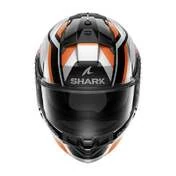 SHARK Ridill 2 Apex full face helmet Silver / Black / Orange