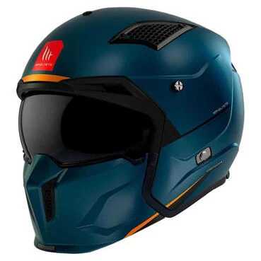 MT Helmets Streetfighter SV S Solid convertible helmet Синий