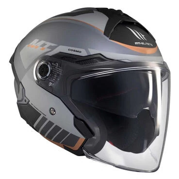 MT Helmets Cosmo SV Cruiser open face helmet Серый