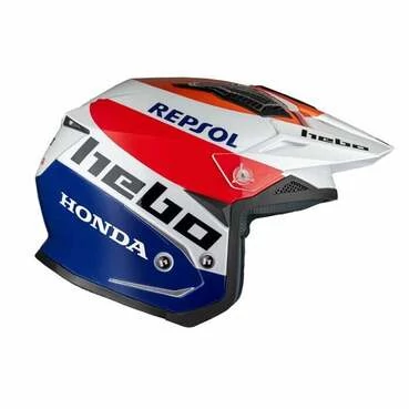 HEBO Zone 5 Montesa Team open face helmet Белый