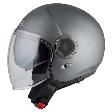 NZI Ringway Duo open face helmet Matt Anthracite