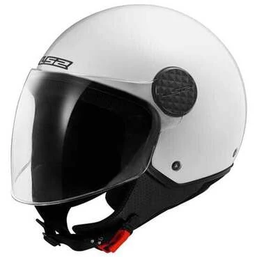 LS2 OF558 Sphere Lux II Solid Open Face Helmet Белый
