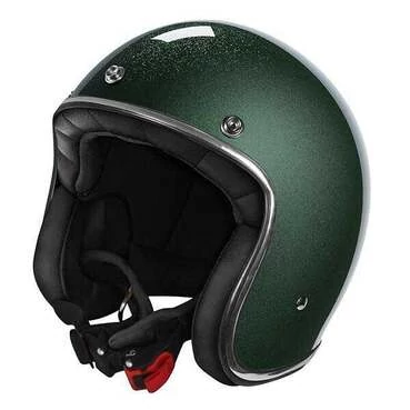 STORMER Quartz Open Face Helmet Glossy Glitter Green