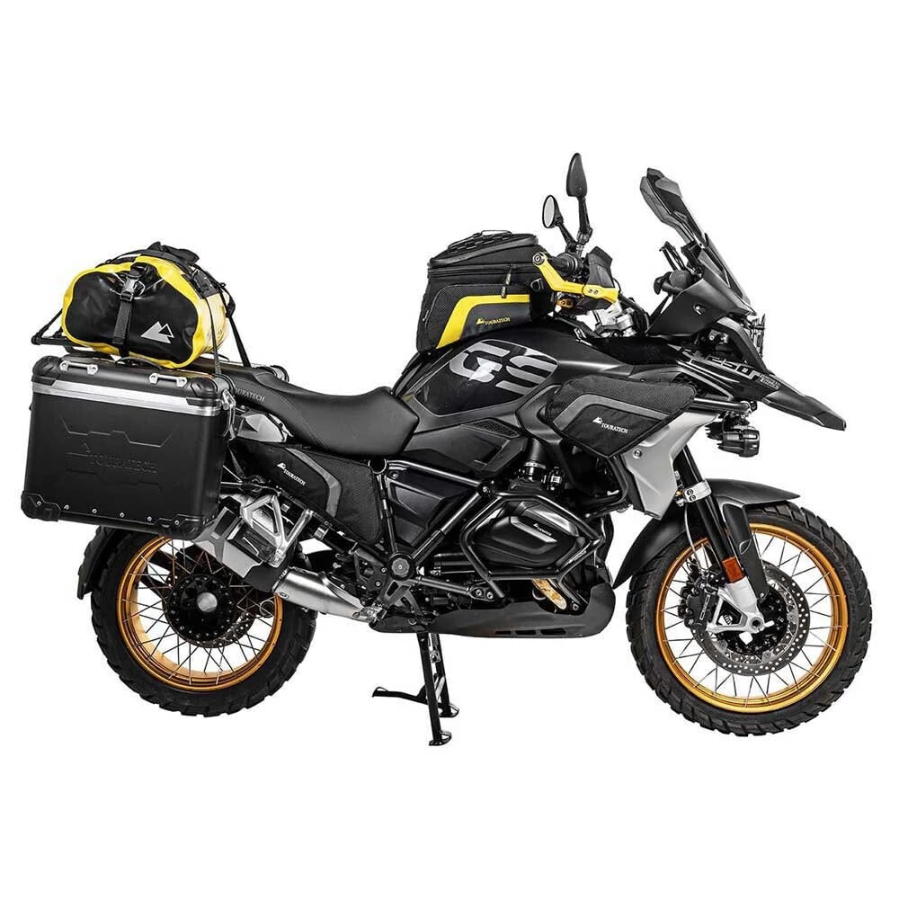 TOURATECH Triangle Touring BMW R1200GS Swing Arm bag 2 units Черный