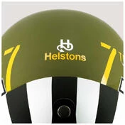 HELSTONS Thunderbolt open face helmet Зеленый