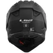 LS2 MX702 Pioneer II full face helmet Черный