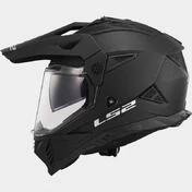 LS2 MX702 Pioneer II full face helmet Черный