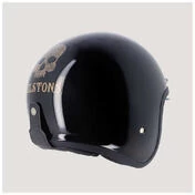 HELSTONS Brave open face helmet Черный