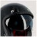 HELSTONS Brave open face helmet Черный