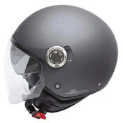 GARI G20 open face helmet Grey Titanium Matte