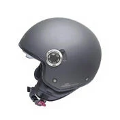 GARI G20 open face helmet Grey Titanium Matte