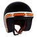 HELSTONS Freedom open face helmet Black / Beige / Orange