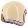 HELSTONS Freedom open face helmet Beige / Blue / Red